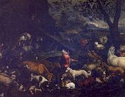 Jacopo Bassano The Animals Entering the Ark oil painting